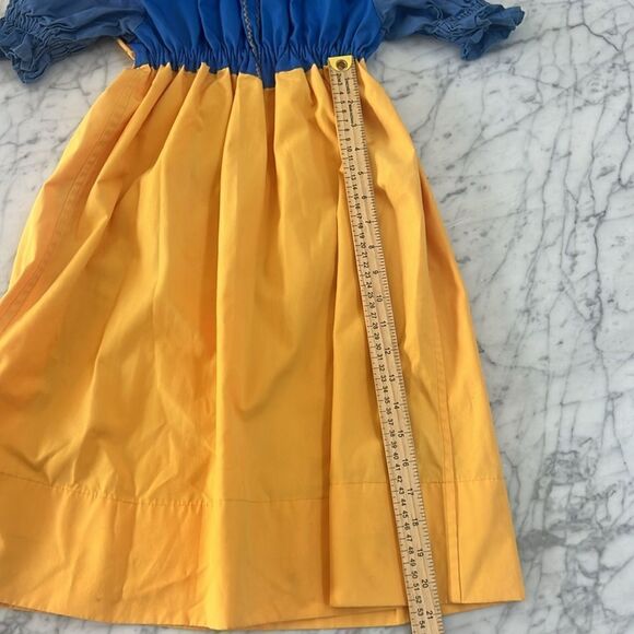 Handmade Unique Snow White Dress Little Girls Sz 6/7 - Picture 5 of 6